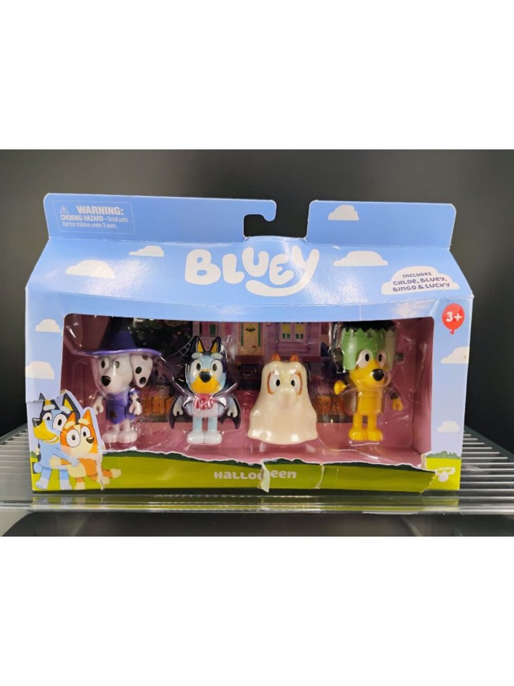 Bluey Halloween Character Figures Chloe Bluey Bingo Lucky
